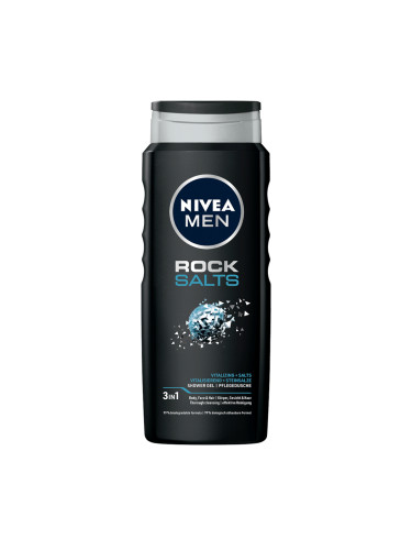 NIVEA MEN Душ-гел Rock Salts Душ гел мъжки 500ml