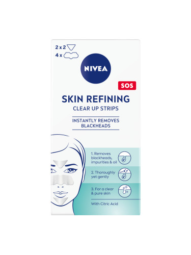 NIVEA Skin Purifying Почистващи лепенки, 6 pcs Почистващи лепенки дамски  