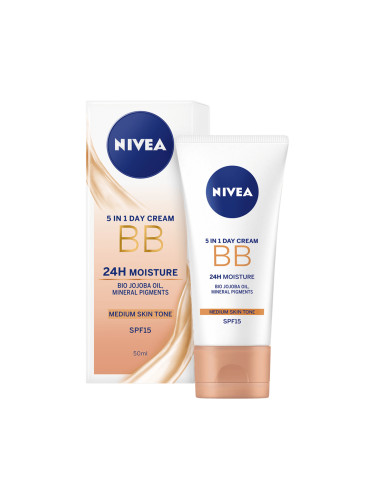 NIVEA BB крем за лице среден тон Оцветен крем дамски 50ml