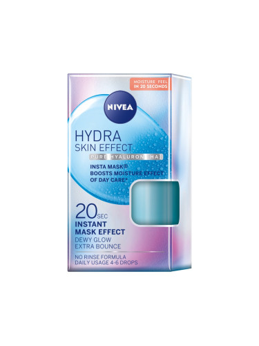 NIVEA Hydra Skin Effect Pure Hyaluron Серум Дневен крем дамски 100ml