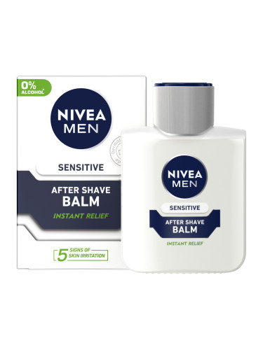 NIVEA MEN Балсам за след бръснене Sensitive Афтър шейв балсам мъжки 100ml