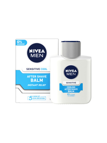 NIVEA MEN Балсам за след бръснене Sensitive Cool Афтър шейв балсам мъжки 100ml