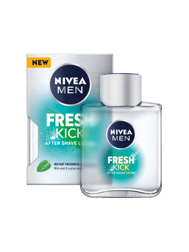 NIVEA MEN Лосион за след бръснене Fresh Kick Афтър шейв лосион мъжки 100ml