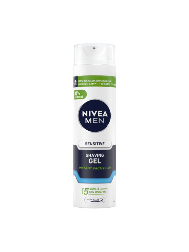 NIVEA MEN Гел за бръснене Sensitive Гел за бръснене мъжки 200ml