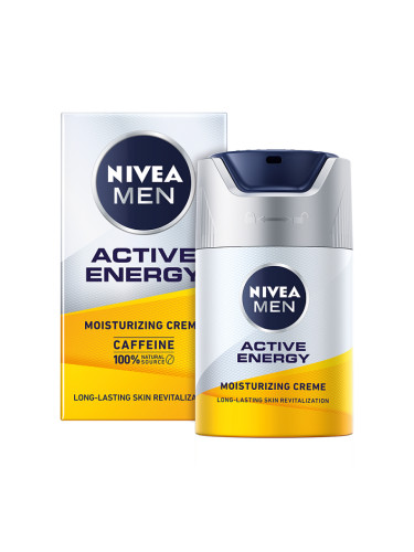 NIVEA MEN Active Energy Kрем за лице  24 - часов крем мъжки 50ml