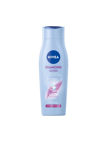 NIVEA HC Шампоан за диамантен блясък Diamond Gloss Care Шампоан за коса дамски 250ml
