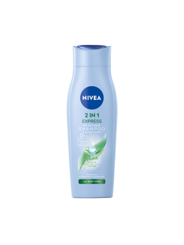 NIVEA  2 в 1 Шампоан и балсам 2in1 Care Express Шампоан за коса дамски 250ml