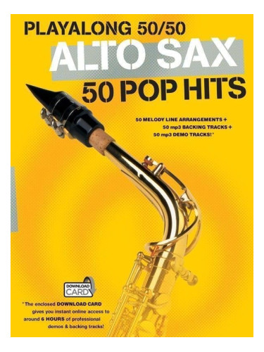 Hal Leonard Playalong 50/50: Alto Sax - 50 Pop Hits ноти