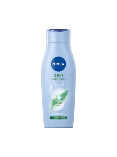 NIVEA HC  2 в 1 Шампоан и балсам 2in1 Express Care Шампоан за коса дамски 400ml