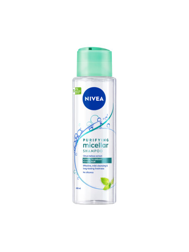 NIVEA HC Мицеларен шампоан за нормална към мазна коса Шампоан за коса дамски 400ml