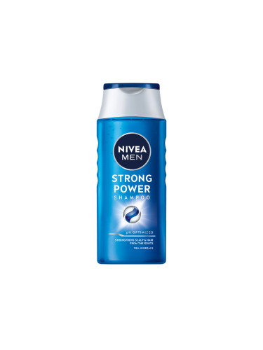 NIVEA MEN Шампоан за мъже Strong Power Шампоан за коса мъжки 250ml