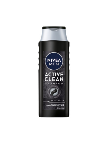 NIVEA MEN Шампоан за мъже Active Clean Шампоан за коса мъжки 400ml