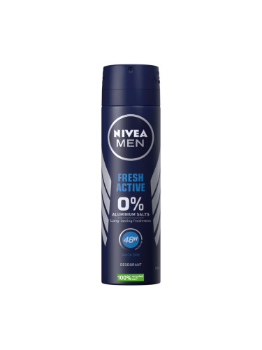 NIVEA MEN Deo Спрей мъжки Fresh Active Део спрей мъжки 150ml