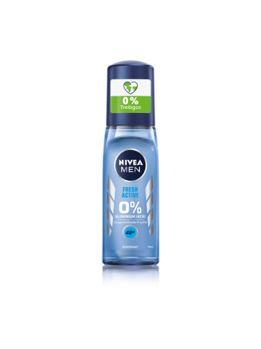 NIVEA MEN Deo Спрей-помпа мъжка Fresh Active Део спрей мъжки 75ml