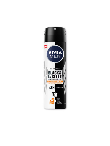 NIVEA MEN Deo Спрей мъжки Invisible on Black & White Ultimate Impact Део спрей мъжки 150ml