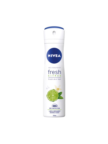 NIVEA Deo Спрей дамски антиперспирант Fresh Citrus Део спрей дамски 150ml