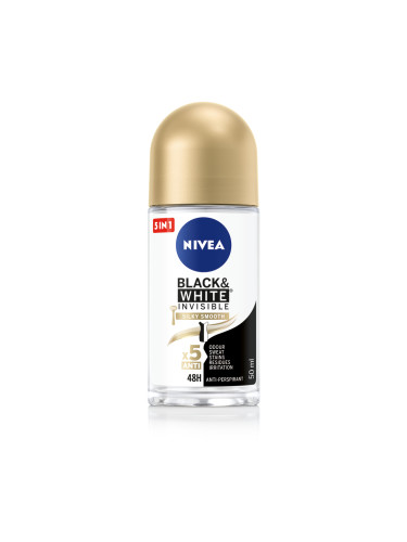 NIVEA Deo Рол-он дамски Invisible on Black & White Silky Smooth Део рол дамски 50ml