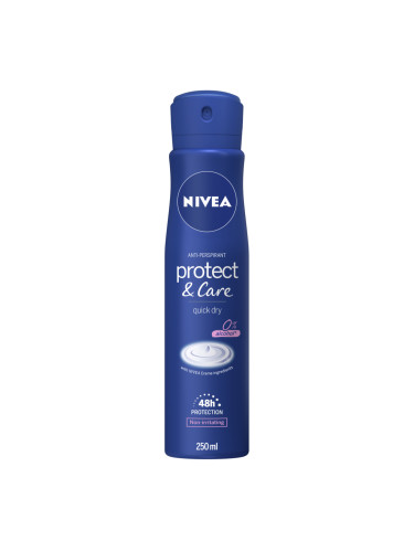 NIVEA Deo Спрей дамски Protect & Care XL size Део спрей дамски 250ml