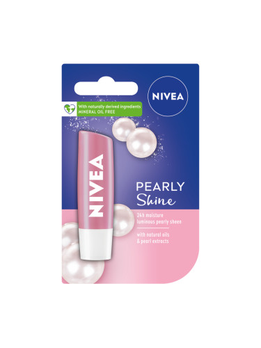 NIVEA Балсам за устни Pearly Shine Балсам за устни  4,8gr