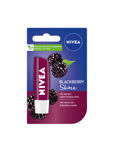 NIVEA Балсам за устни Blackberry Shine Балсам за устни  4,8gr