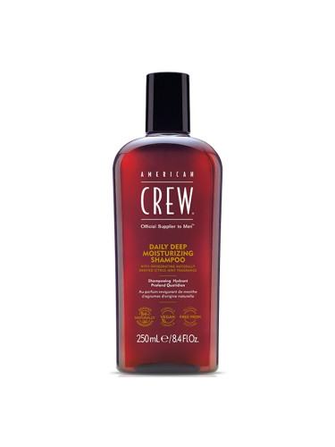 AMERICAN CREW Daily Deep Moisturizing Shampoo Шампоан за коса мъжки 250ml