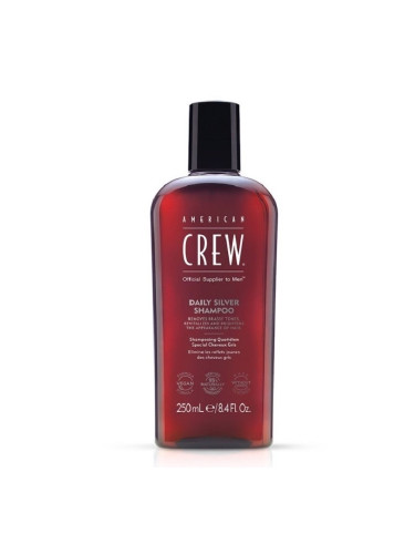 AMERICAN CREW Daily Silver Shampoo Шампоан за коса мъжки 250ml