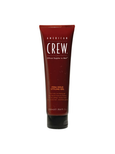 AMERICAN CREW Firm Hold Gel Tube Гел за коса мъжки 250ml