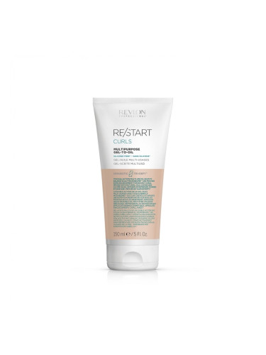 RE/START Curls Multipurpose Gel-To-Oil  Продукт за коса без отмиване унисекс 150ml