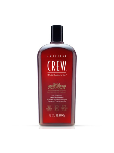 AMERICAN CREW Daily Moisturizing Conditioner Балсам за коса мъжки 1000ml