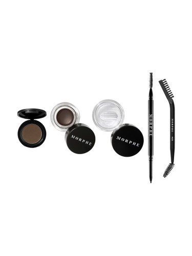 КОМПЛЕКТ MORPHE Supreme Brow - 5-Piece Artist’S Brow Kit - Java Комплект за очи и вежди дамски  