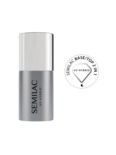 SEMILAC  Base/Top 2In1 Топ лак  7ml