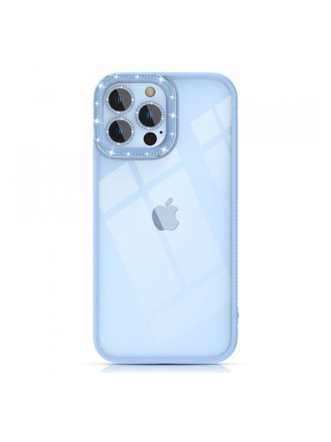 Гръб KINGXBAR Sparkle - iPhone 13 Pro син