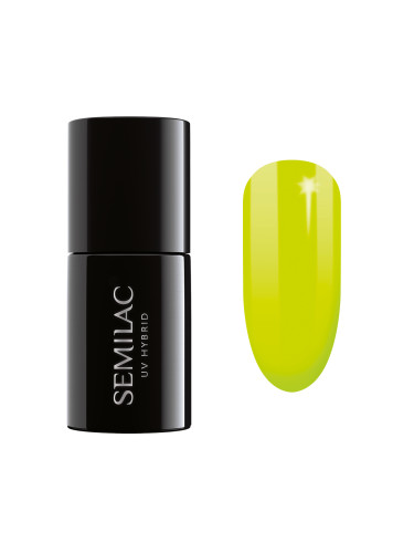 SEMILAC 040  Uv Gel Polish  Canary Green Гел лак  7ml