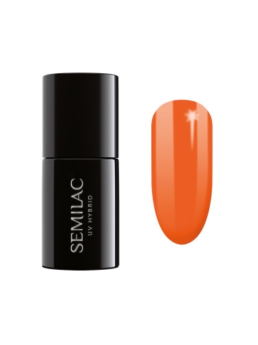 SEMILAC 045  Uv Gel Polish  Electric Orange Гел лак  7ml