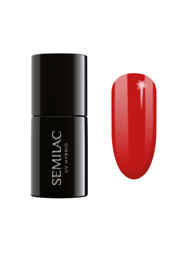 SEMILAC 063  Uv Gel Polish  Legendary Red Гел лак  7ml