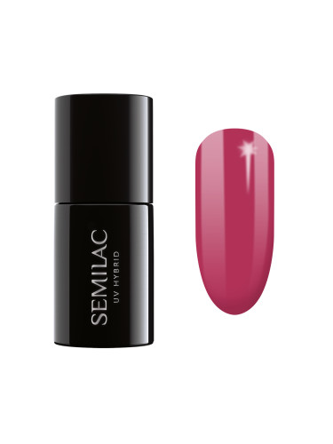 SEMILAC 066  Uv Gel Polish  Glossy Cranberry Гел лак  7ml