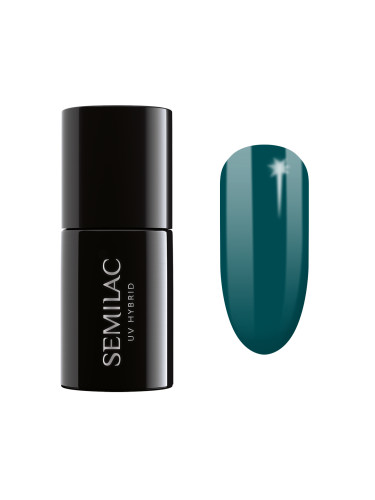 SEMILAC 074  Uv Gel Polish  Prussian Blue Гел лак  7ml