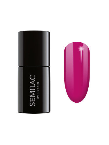 SEMILAC 082  Uv Gel Polish  Luminous Cyclamen Гел лак  7ml