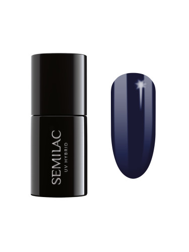 SEMILAC 088  Uv Gel Polish  Blue Ink Гел лак  7ml