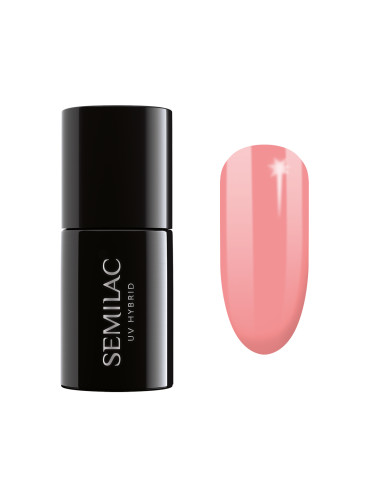 SEMILAC 102  Uv Gel Polish  Pastel Peach Гел лак  7ml