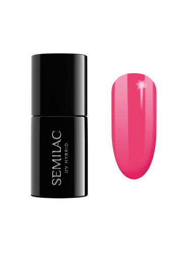 SEMILAC 517  Uv Gel Polish  Semibeats By Margaret Neon Pink Гел лак  7ml