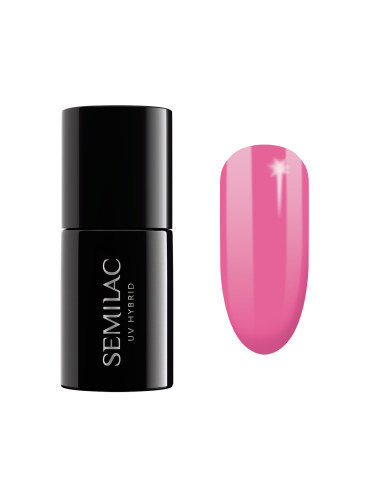 SEMILAC 277  Uv Gel Polish  Pastells Light Fuchsia Гел лак  7ml