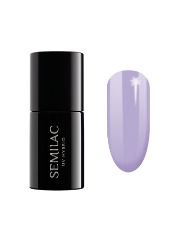 SEMILAC 559  Uv Gel Polish  Super Cover Violet Blast Гел лак  7ml