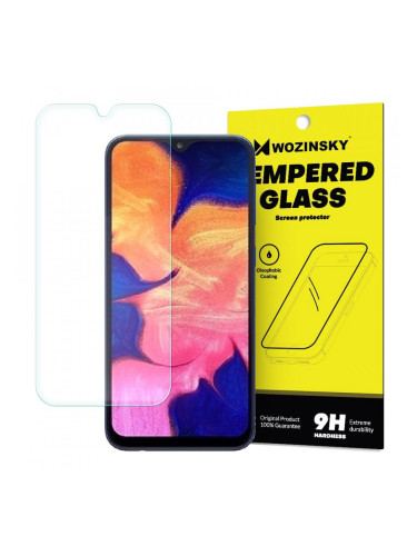 Плосък закален стъклен протектор 9H WOZINSKY - Samsung Galaxy A10