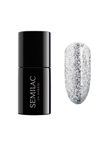 SEMILAC 292  Uv Gel Polish  Silver Shimmer Гел лак  7ml