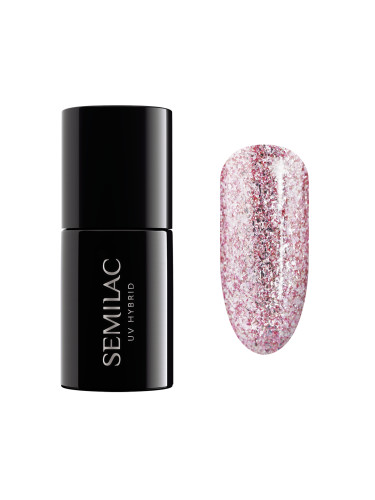 SEMILAC 293  Uv Gel Polish  Rose Gold Shimmer Гел лак  7ml