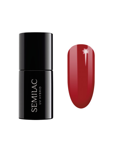 SEMILAC 345  Uv Gel Polish  Gorgeous Red Гел лак  7ml