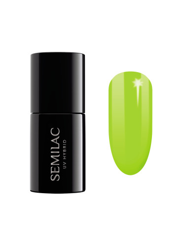 SEMILAC 564  Uv Gel Polish  Neon Lime Гел лак  7ml