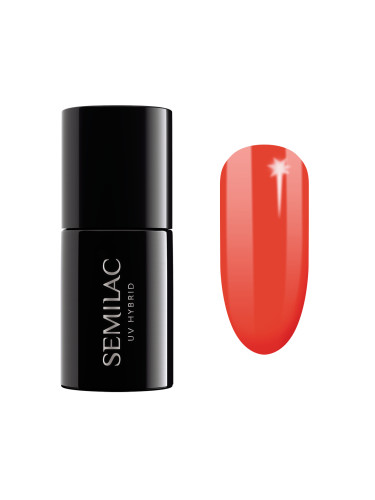 SEMILAC 570  Uv Gel Polish  Neon Watermelon Гел лак  7ml