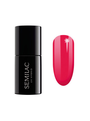 SEMILAC 571  Uv Gel Polish  Neon Strawberry Гел лак  7ml